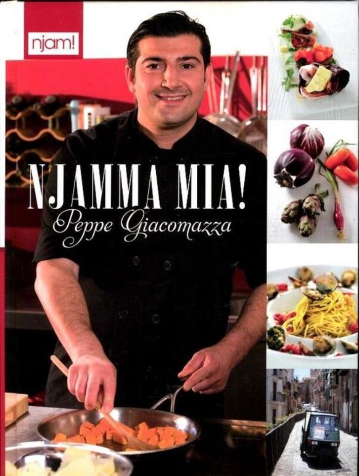 Njam ! : Peppe Giacomazza : Njamma Mia, Boeken, Kookboeken, Zo goed als nieuw, Italië, Ophalen of Verzenden
