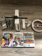 Wii-console met controller en games, Games en Spelcomputers, Ophalen, Nieuw