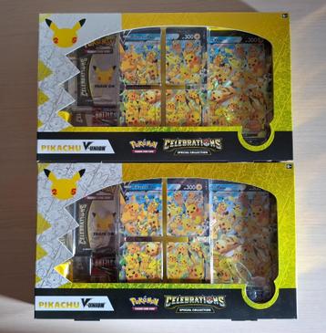 Pokémon sealed Celebrations Special Collection Pikachu beschikbaar voor biedingen