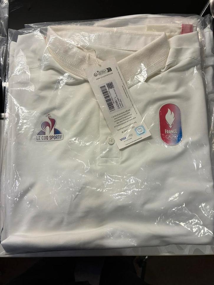 Paulo, le coq sportif Jeux olympiques, Kleding | Heren, T-shirts, Nieuw, Maat 48/50 (M), Wit, Ophalen
