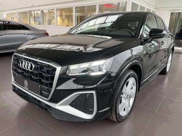 Audi Q2 TFSI * GARANTIE + S-LINE + LED + GPS + CUIR * beschikbaar voor biedingen