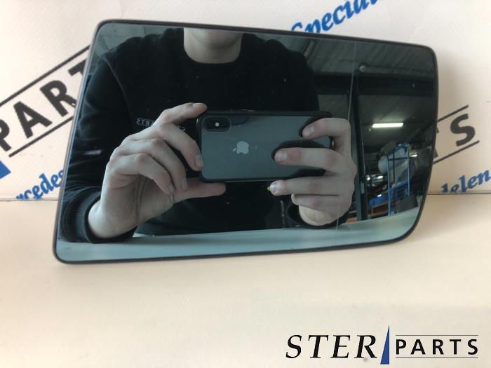 Spiegelglas links van een Mercedes C-Klasse, Auto-onderdelen, Spiegels, Gebruikt, 3 maanden garantie, Ophalen of Verzenden