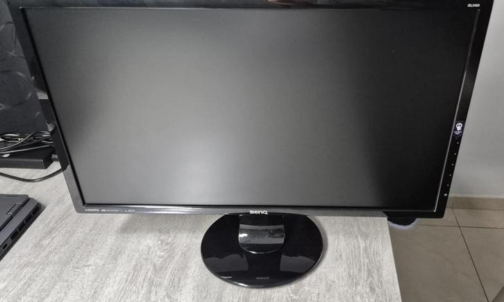 Écran BenQ GL2460HM –24” Full HD –60 Hz – Très bon état, Collections, Collections complètes & Collections, Enlèvement ou Envoi