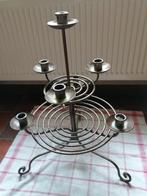 Decoratieve kaarsenhouder, Huis en Inrichting, Woonaccessoires | Kandelaars en Kaarsen, Ophalen, Gebruikt, Metaal, Kandelaar