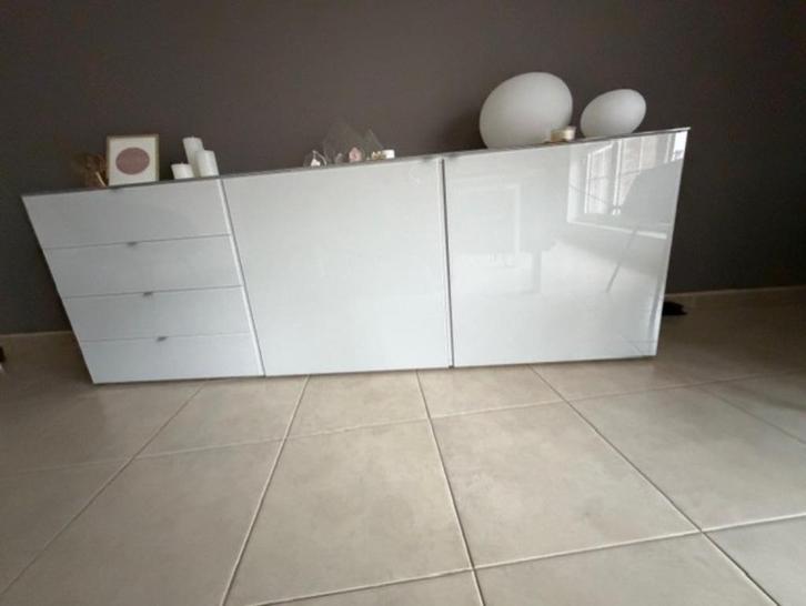 Dressoirkast, Huis en Inrichting, Kasten | Dressoirs, Zo goed als nieuw, 200 cm of meer, 25 tot 50 cm, Met lade(s), Met deur(en)