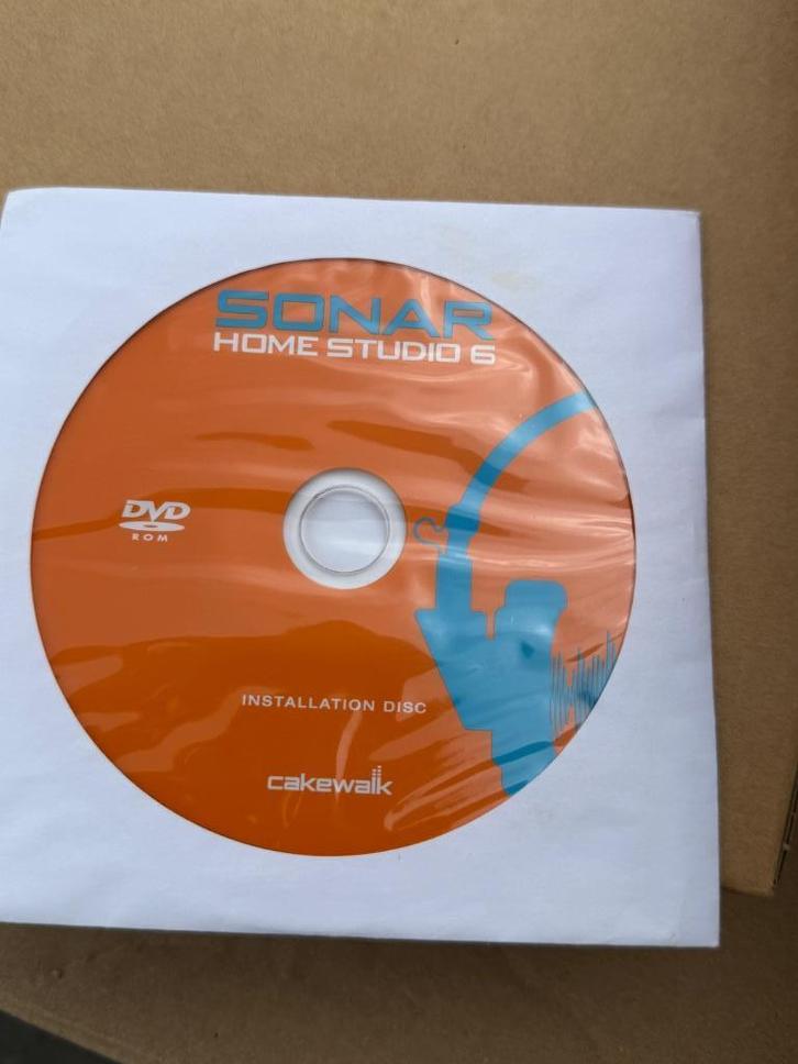 Sonar Home Studio 6 installatie + manual, Muziek en Instrumenten, Dj-sets en Draaitafels, Nieuw, Overige merken, Ophalen