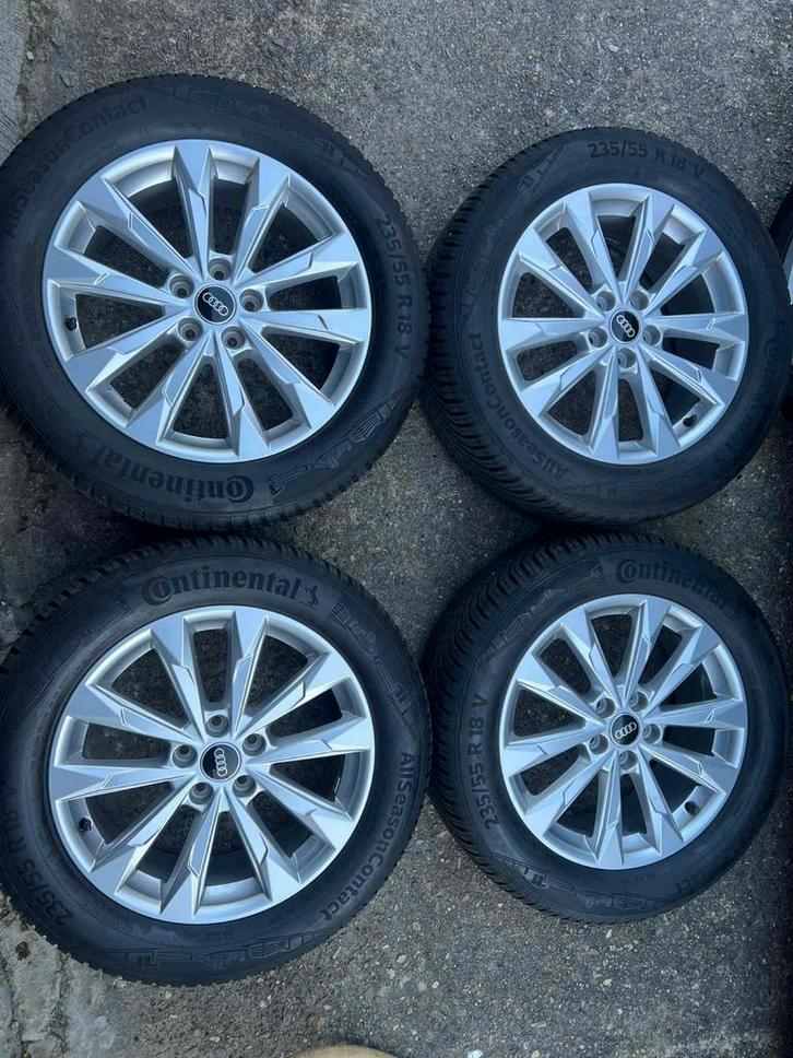 Audi Q3 S line Velgen met Continental Allseason Banden, Auto-onderdelen, Banden en Velgen, Band(en), Ophalen of Verzenden
