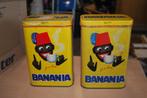 2 oude dozen * banaan* jaar 60' (MEEL en KOFFIE), Ophalen of Verzenden, Zo goed als nieuw, Reclamebord