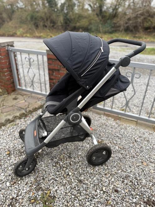 Poussette Stokke + cosy et base isofix, Kinderen en Baby's, Kinderwagens en Combinaties, Gebruikt, Kinderwagen, Overige merken