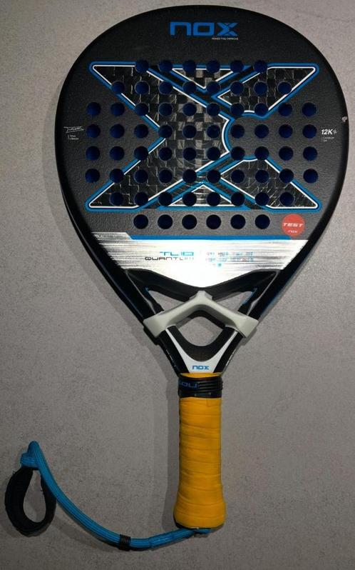NOX TL10 Quantum 12K - 2025, Sport en Fitness, Padel, Gebruikt, Padelracket, Ophalen of Verzenden