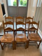 6 chaises de salle à manger en chêne, Maison & Meubles, Chaises, Comme neuf, Enlèvement