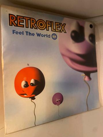 Retroflex – Feel The World E.P Vinyle, 12" - Happy Hardcore beschikbaar voor biedingen