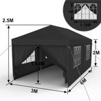 Partytent Paviljoen 3x3 3x6 3x9m met zijwanden Nieuw, Tuin en Terras, Ophalen, Partytent, Minder dan 4 meter, Nieuw