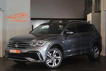 Volkswagen Tiguan Allspace 1.5 TSI DSG R-Line 7pls *BTW* FUL, Autos, Cuir, Argent ou Gris, Achat, Entreprise