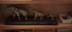 groupe d elephant en regule art deco, Antiquités & Art, Art | Sculptures & Bois, Enlèvement ou Envoi