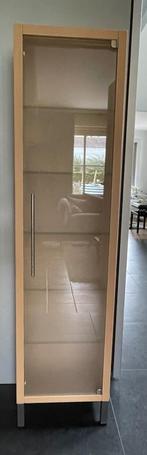 Vitrinekast, Huis en Inrichting, Ophalen, Minder dan 50 cm, Gebruikt, 150 tot 200 cm