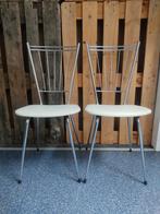 Keukenstoel vintage set van 2, Ophalen, Gebruikt