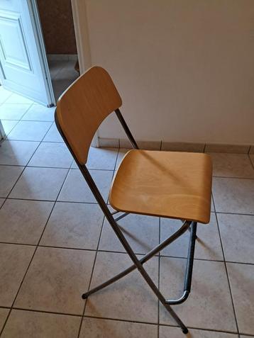 Ikea barkruk Franklin hout en metaal beschikbaar voor biedingen