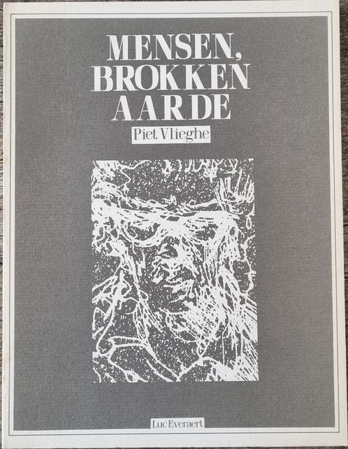 Mensen, brokken aarde - Piet Vlieghe - 1985, Boeken, Literatuur, Zo goed als nieuw, België, Ophalen of Verzenden