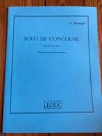 Solo de concours (pour clarinette et piano), Muziek en Instrumenten, Ophalen, Zo goed als nieuw, Piano