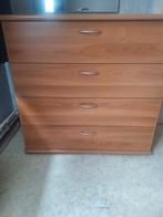 Houten commode met 4 lades, Ophalen