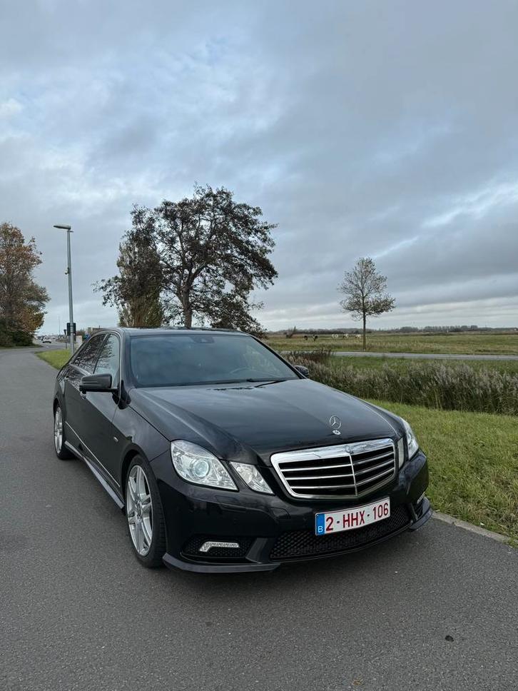 Mercedes E350 AMG Pakket, Autos, Mercedes-Benz, Particulier, Classe E, ABS, Phares directionnels, Airbags, Air conditionné, Alarme