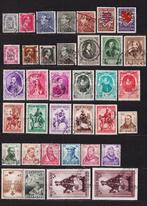 Belgique 1940 à 1944 lot oblitéré, Timbres & Monnaies, Envoi, Affranchi, Oblitéré