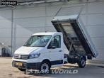 Volkswagen Crafter 140pk Automaat Open Laadbak Trekhaak Airc, Auto's, Automaat, Stof, Gebruikt, Euro 6