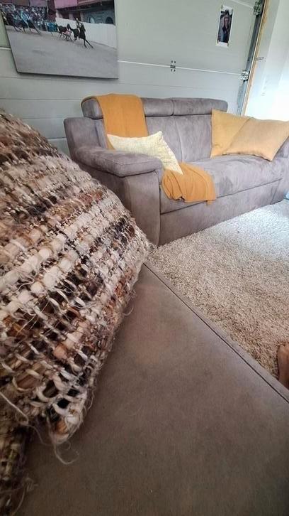 Salon 2-zit en 3-zit met relax in prima staat, Huis en Inrichting, Zetels | Zetels, Stof, Ophalen