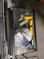 Mooie aquarium met licht warmte en toebehoren, Ophalen