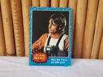 Trading card #63 Star Wars serie 1 Topps 1977 Luke Skywalker, Autres types, Utilisé, Enlèvement ou Envoi