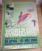 5 posters WorldCup Gymnastics Gent (turnen), Utilisé, Enlèvement ou Envoi