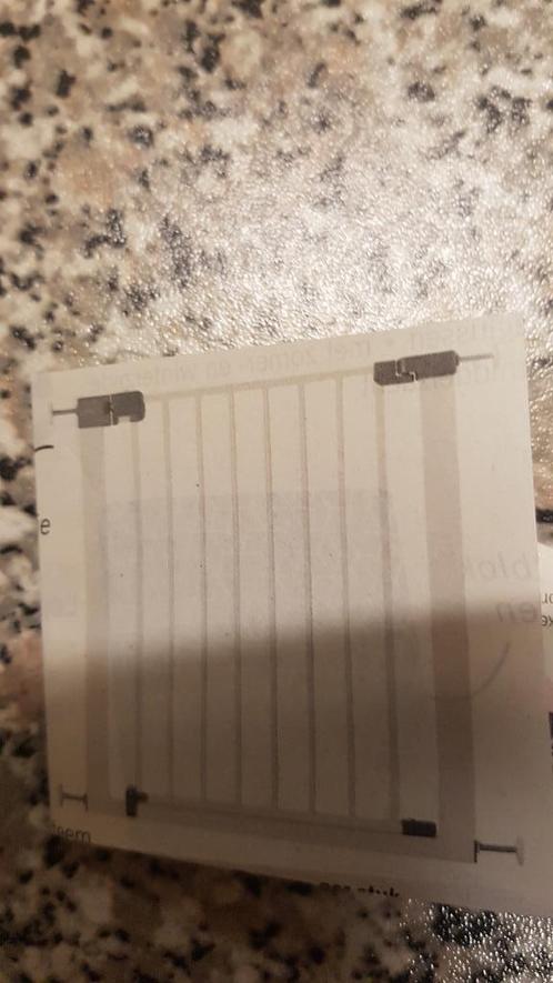 Metalen veiligheidshekje met klemsysteem, Kinderen en Baby's, Traphekjes, Zo goed als nieuw, Klemhekje, Metaal of IJzer, Ophalen