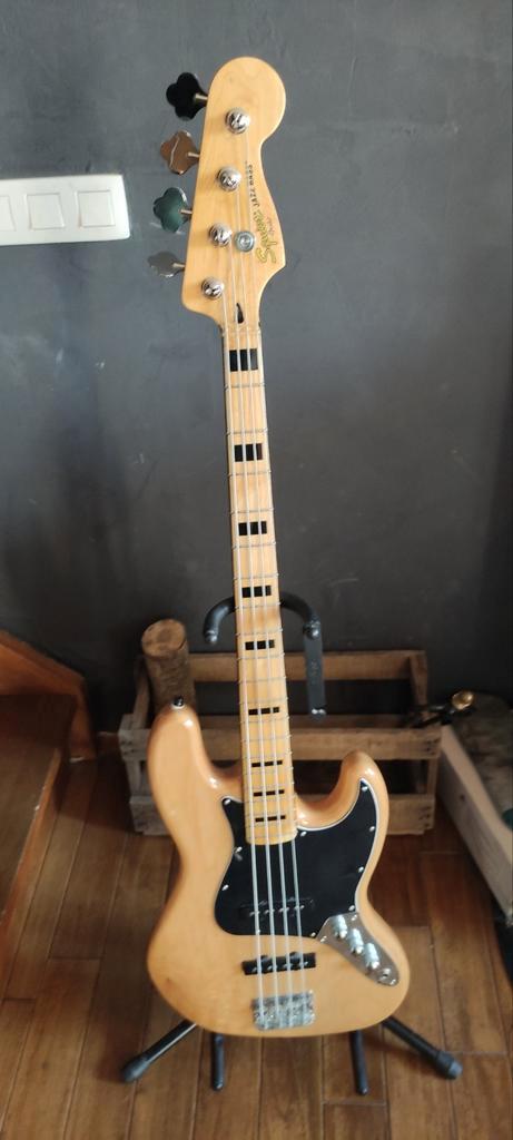 Basse Squier Vintage Modified Jazz Bass (Passive)., Muziek en Instrumenten, Snaarinstrumenten | Gitaren | Bas, Gebruikt, Ophalen
