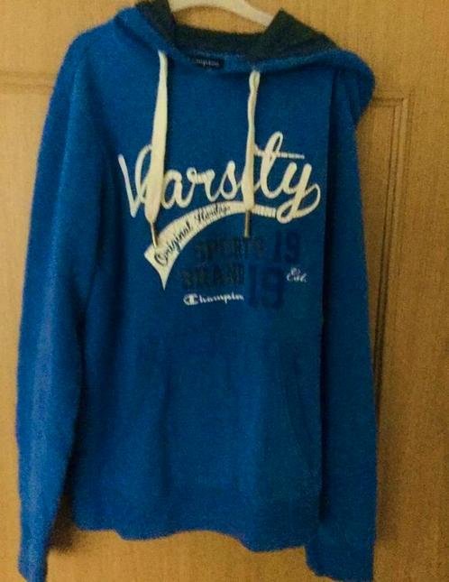 Hoodie - vest - gilet  Champion Maat S, Kleding | Dames, Truien en Vesten, Zo goed als nieuw, Maat 36 (S), Blauw, Ophalen of Verzenden