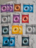 Pokémon energy kaarten 18 stuks waarvan 1 holo NM, Ophalen, Nieuw