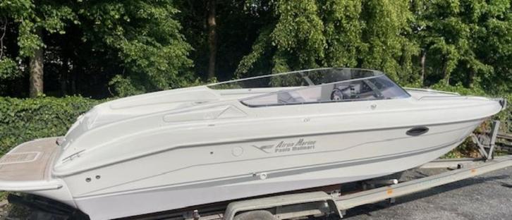 Airon Marine 278 Exclusieve Italiaanse cruiser, Watersport en Boten, Speedboten, Zo goed als nieuw, 6 meter of meer, Benzine, 200 pk of meer