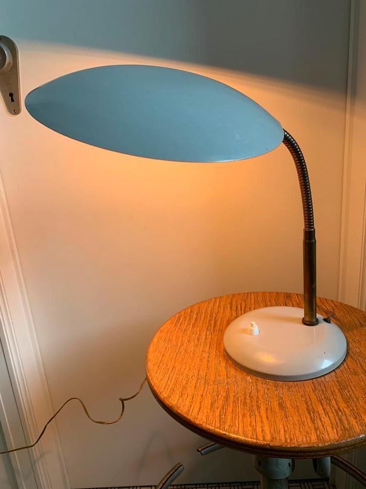 Lampe de bureau vintage 50’s 60’s, Maison & Meubles, Lampes | Lampes de table, Utilisé, Moins de 50 cm, Enlèvement ou Envoi