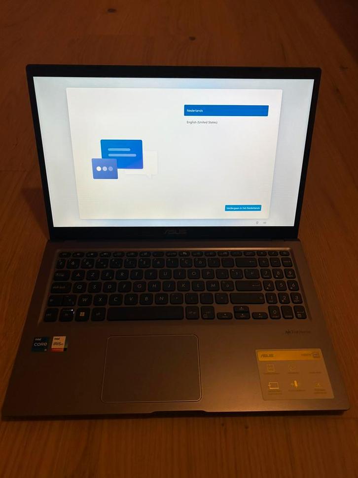 Asus VivoBook, Computers en Software, Windows Laptops, Zo goed als nieuw, 15 inch, SSD, 4 Ghz of meer, 8 GB, Ophalen