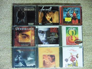 Filmmuziek /Musical /Soundtrack cd Collectie 1+1 beschikbaar voor biedingen