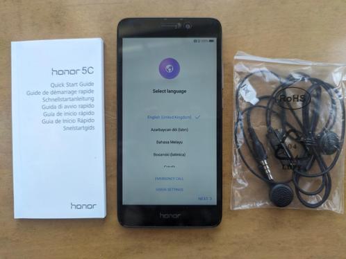 Honor 5C Smartphone, Telecommunicatie, Mobiele telefoons | Huawei, Gebruikt, Zonder abonnement, Met simlock, Android OS, 10 megapixel of meer