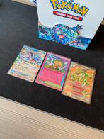 Drie kaarten die ik dubbel heb en graag wil ruilen??, Hobby en Vrije tijd, Verzamelkaartspellen | Pokémon, Ophalen of Verzenden