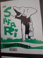 F Café Safari olifant Dessel, Ophalen of Verzenden, Zo goed als nieuw, Bedrijf of Vereniging