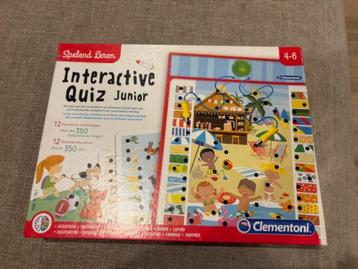 Spelend leren Clementoni (interactieve quiz junior, 4 - 6 j) beschikbaar voor biedingen
