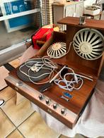 Fonoval stereo houten draagbare draaitafel, Audio, Tv en Foto, Bandrecorder, Ophalen