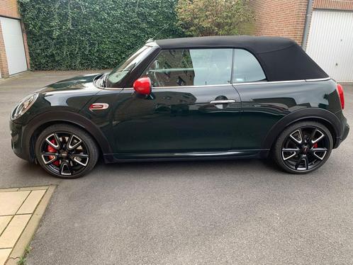 Mini John Cooper Works Cabrio, Auto's, Mini, Particulier, Cooper, Benzine, Euro 6, Cabriolet, 2 deurs, Handgeschakeld, Groen, Leder