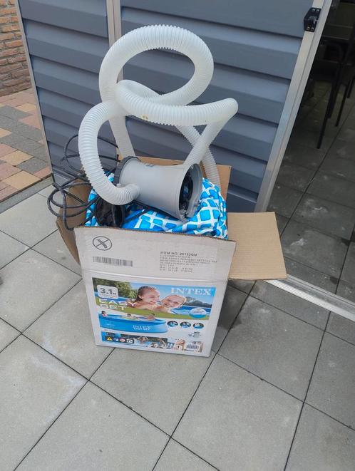 Zwembad 3m Intex easy set met filter en ph tabletten, Tuin en Terras, Zwembaden, Zo goed als nieuw, Opblaaszwembad, Ophalen
