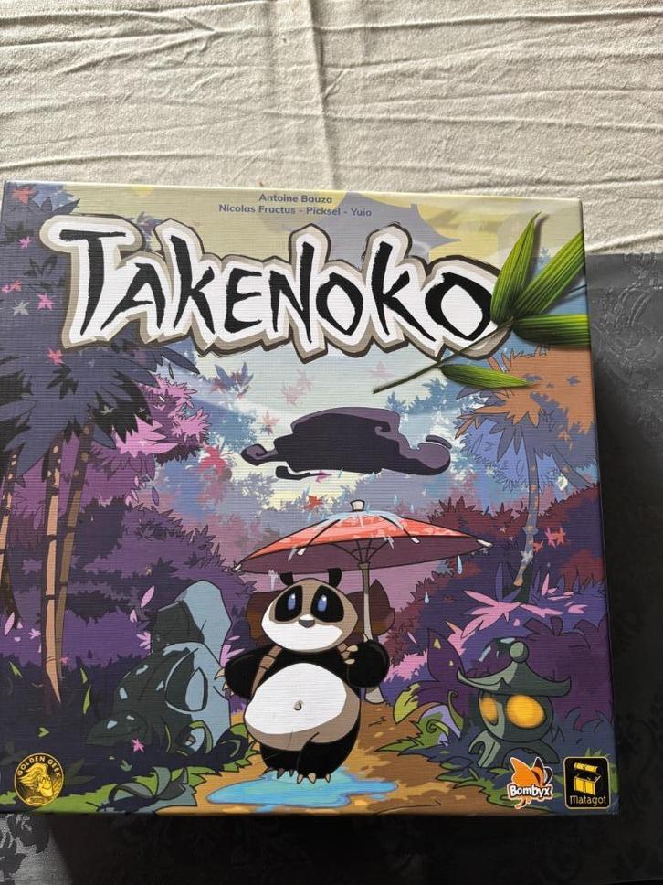 Takenoko, Hobby en Vrije tijd, Gezelschapsspellen | Bordspellen, Gebruikt, Een of twee spelers, Drie of vier spelers, Ophalen of Verzenden