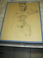 Dessin au fusain R.De. Buck, Enlèvement