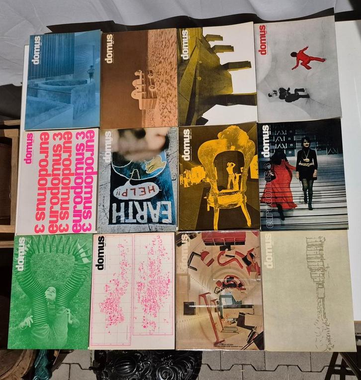 Domus tijdschrift jaargang 1970 architect design  482tm 493, Boeken, Tijdschriften en Kranten, Gelezen, Overige typen, Ophalen